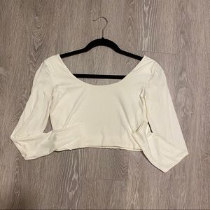 NWOT SuperDown backless crop